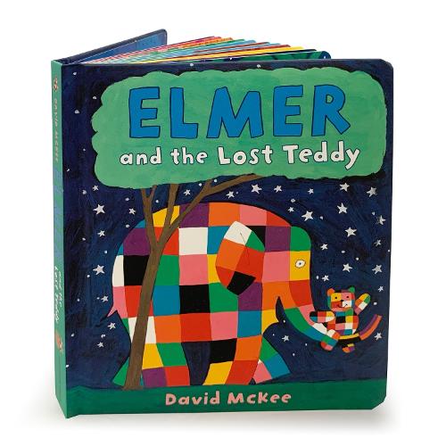 Elmer and the Lost Teddy: Board Book (Board book)