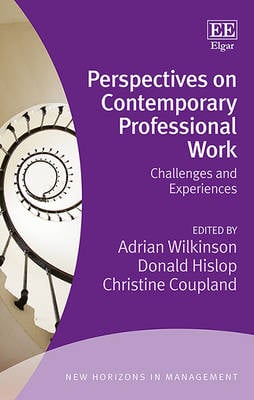 Perspectives on Contemporary Professional Work: Challenges and Experiences - New Horizons in Management series (Hardback)