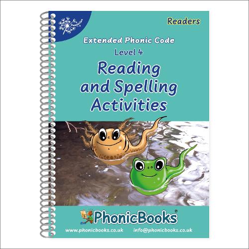 Dandelion Readers Reading and Spelling Activities: Workbook Level 4 - Dandelion Readers (Spiral bound)