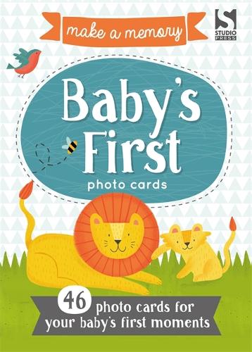Make a Memory Baby's First Photo Cards: Make a moment into a memory to keep forever. - Make a Memory (Paperback)