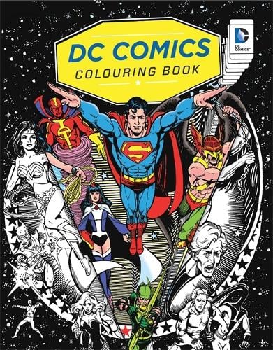 Download DC Comics Colouring Book | Waterstones