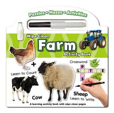 Wipe Clean Activity Book: Letters: Colouring & Activity - Wipe Clean Books with Pen (Board book)