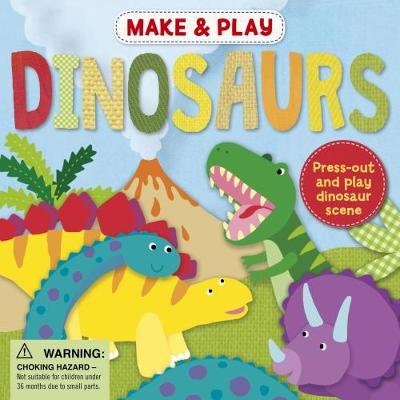 Make & Play Dinosaurs (Paperback)