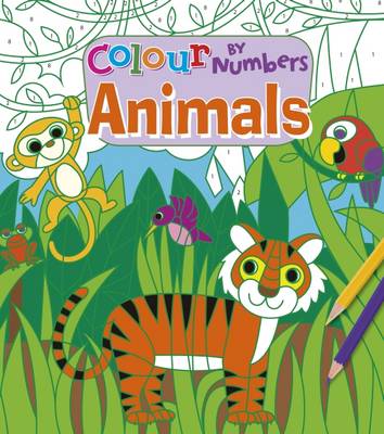 Colour by Numbers: Animals (Paperback)