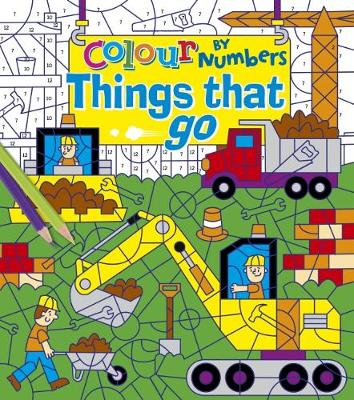 Colour by Numbers: Things That Go (Paperback)