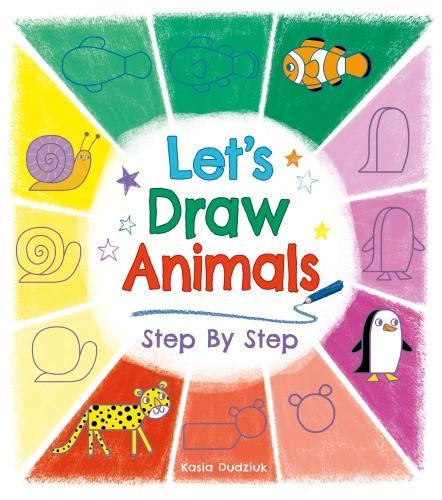 Let's Draw Animals Step by Step (Paperback)