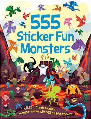 555 Sticker Fun - Monsters Activity Book - 555 Sticker Fun (Paperback)