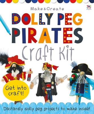 Dolly Peg Pirates Craft kit - Make & Create Craft Kits