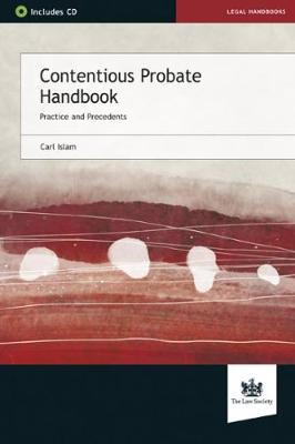Contentious Probate Handbook: Practice and Precedents (Multiple items)