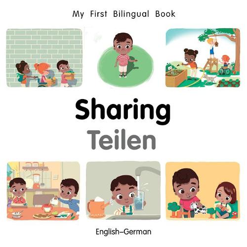 My First Bilingual Book-Sharing (English-German) - My First Bilingual Book (Board book)