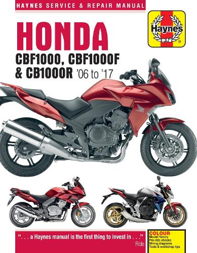Honda CBF1000 & CB1000R Update (4927) ('06 To '16) (Paperback)