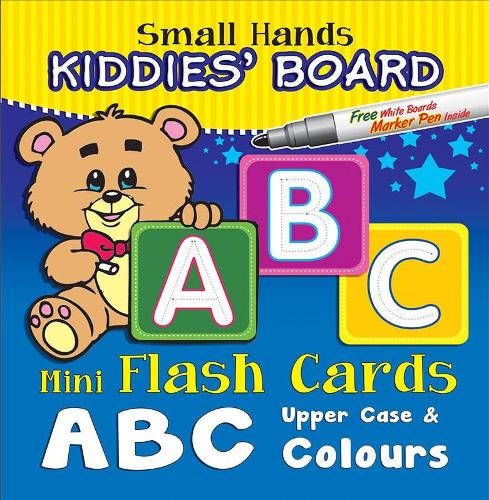 Small Hands Kiddies' Board ABC Upper Case & Colours: Mini Flash Cards