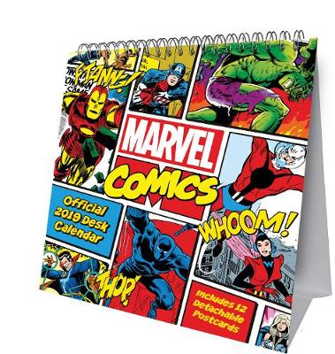 Marvel Comics Desk Easel Official 2019 Calendar - Desk Easel Format (Calendar)