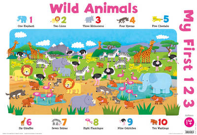 My First 123 Animals (Wallchart)