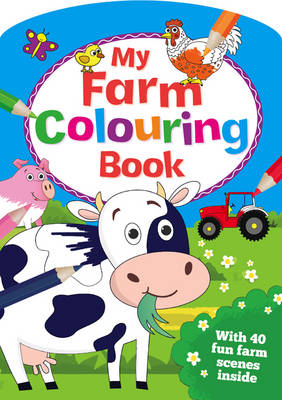 Busy Farm - Sticker & Activity Colour By Numbers (Board book)