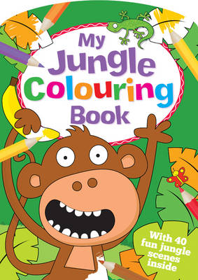 Wild Jungle - Sticker & Activity Colour By Numbers (Board book)