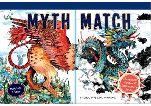 Myth Match Miniature: A Fantastical Flipbook of Extraordinary Beasts - Fantastical Beasts (Hardback)