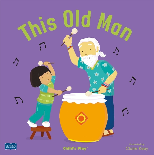 This Old Man - Classic Books with Holes 8x8 with CD (Board book)