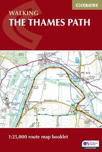Leigh Hatts The Thames Path Map Booklet