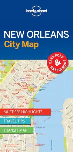 Lonely Planet New Orleans City Map - Map (Sheet map, folded)