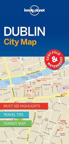 Lonely Planet Dublin City Map - Map (Sheet map, folded)