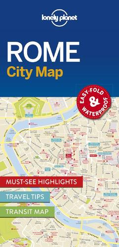 Lonely Planet Rome City Map - Lonely Planet