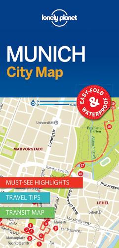 Lonely Planet Munich City Map - Map (Sheet map, folded)