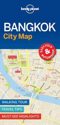 Lonely Planet Bangkok City Map by Lonely Planet | Waterstones