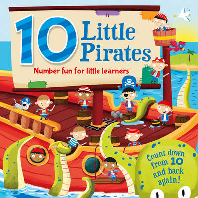 10 Little Pirates (Hardback)
