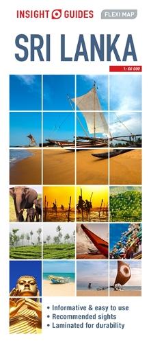 Insight Guides Flexi Map Sri Lanka - Insight Flexi Maps (Sheet map)