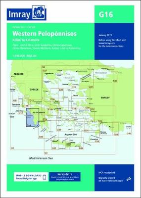 Imray Chart G16: Western Peloponnisos - G Charts 16 (Paperback)