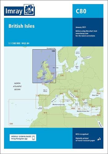 C80 British Isles 2021 - C Charts 80 (Sheet map, folded)