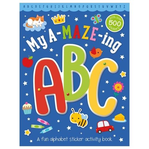 My a-Maze-Ing ABC Sticker Activity Book (Paperback)