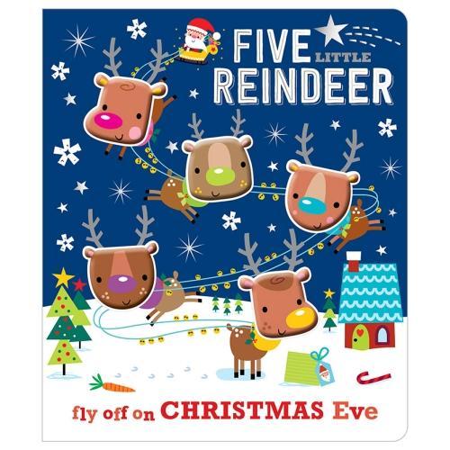 Five Little Reindeer (Board book)