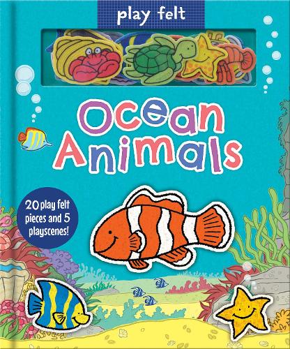 Play Felt Ocean Animals - Soft Felt Play Books (Hardback)