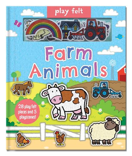 play felt farm animals by erin ranson barry green waterstones farm animals book