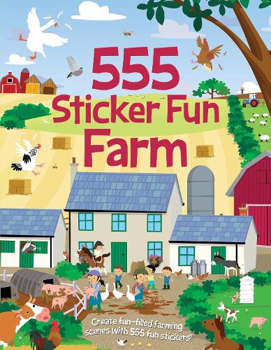 555 Sticker Fun Farm - 555 Sticker Fun (Paperback)
