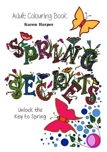 Adult Colouring Book - Spring Secrets (Paperback)