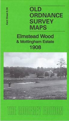 Elmstead Wood & Mottingham Estate 1908: Kent Sheet 8.09 - Old Ordnance Survey Maps of Kent (Sheet map, folded)