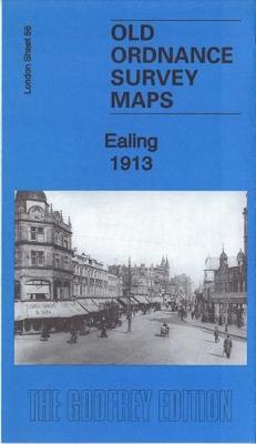 Ealing 1913: London Sheet 53.3 - Old Ordnance Survey Maps of London (Sheet map, folded)