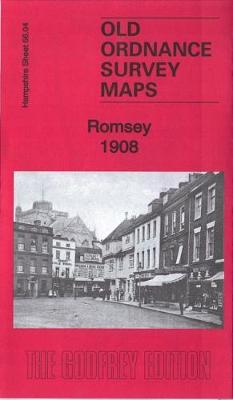 Romsey 1908: Hampshire Sheet 56.04 - Old Ordnance Survey Maps of Hampshire (Sheet map, folded)