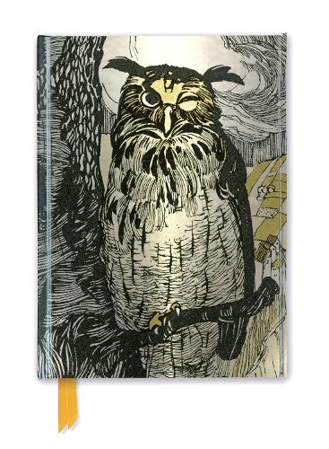 Grimm's Fairy Tales: Winking Owl (Foiled Journal) - Flame Tree Notebooks