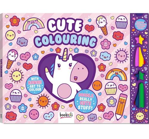 Cute Colouring - Let's Doodle (Paperback)