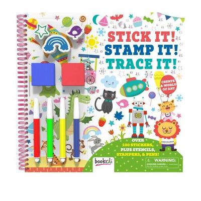 Stick It! Stamp It! Trace It! (Paperback)
