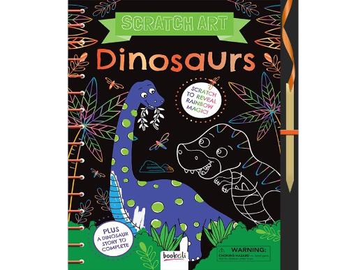 Dinosaurs: Scratch Art (Hardback)
