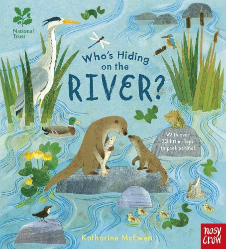 National Trust: Who's Hiding on the River? - Who's Hiding Here? (Board book)