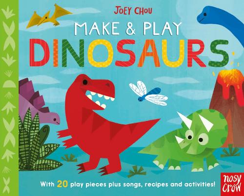 Make and Play Dinosaurs - Make and Play (Board book)