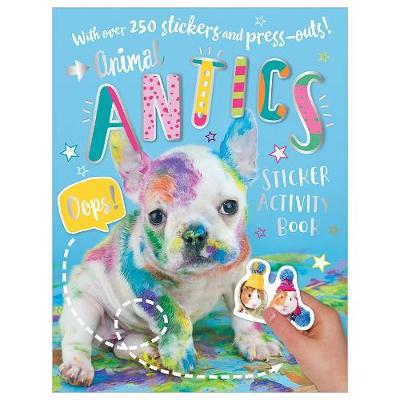 Animal Antics Sticker Book (Paperback)