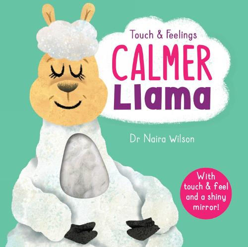 Calmer Llama - Touch & Feelings (Board book)