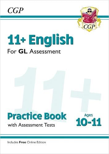 11+ GL English Practice Book & Assessment Tests - Ages 10-11 (with Online Edition) (Paperback)